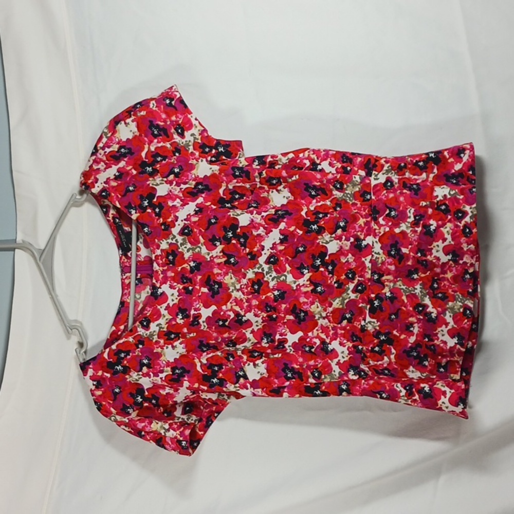 Poppy peplum style summer top